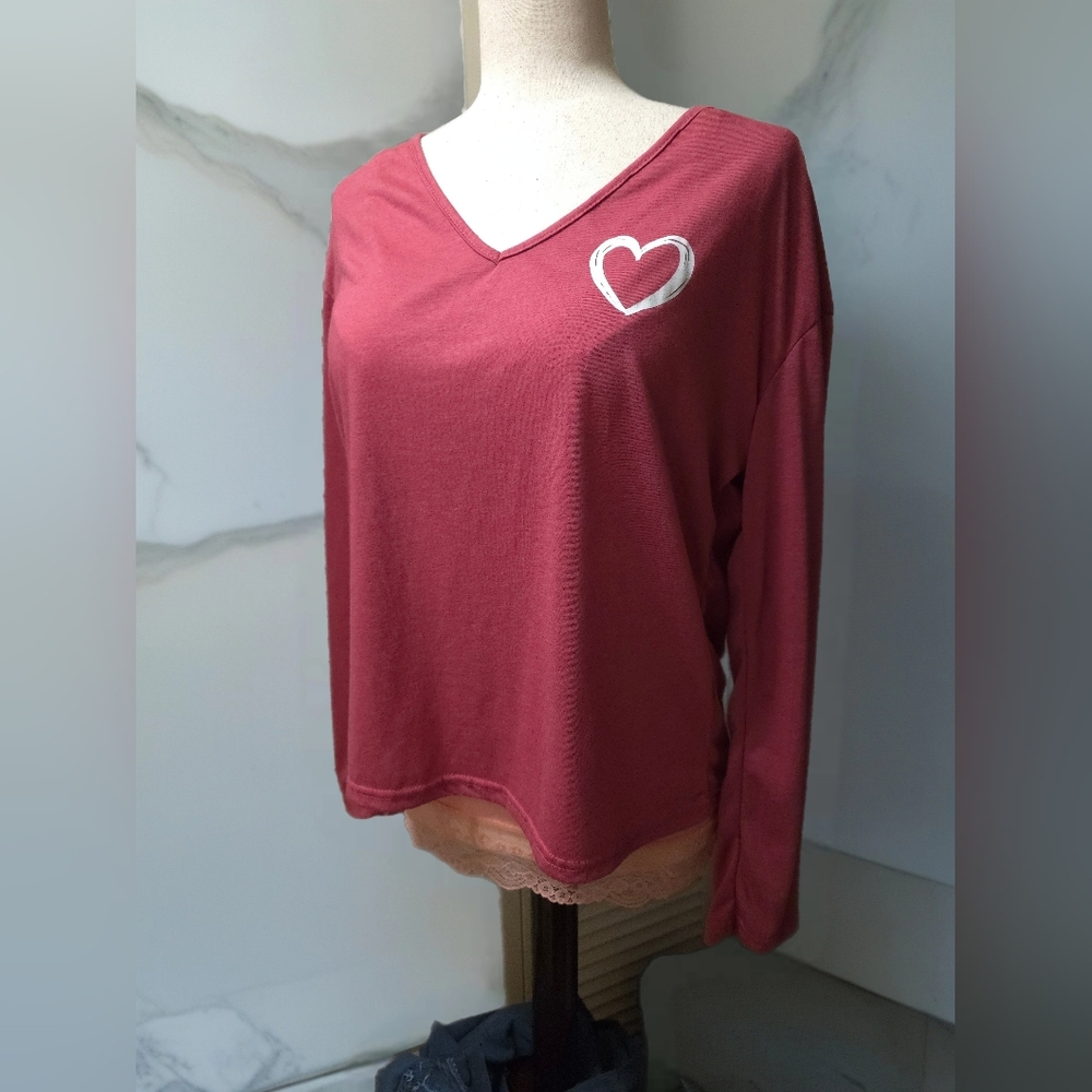 Heart Graphic Top - LAST One.